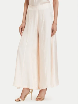 Maryley Spodnie materiałowe 26EB520/31SA Beżowy jasny Regular Fit