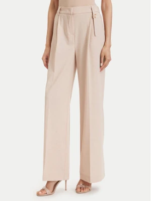 Maryley Spodnie materiałowe 26EB521/08BE Beżowy Regular Fit