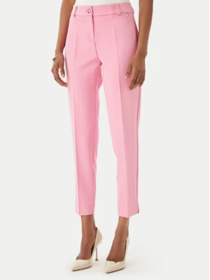 Maryley Spodnie materiałowe 26EB52Z/43BB Różowy jasny Regular Fit