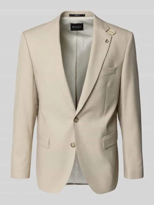 Marynarka 2-guzikowa w kroju modern fit z kieszeniami z patkami model 'Ezzo' Digel