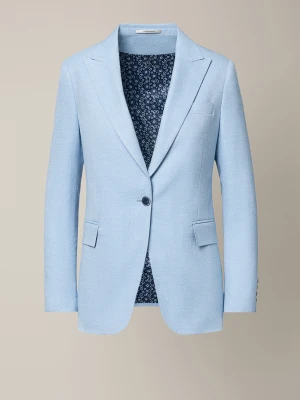 Marynarka Damska Błękitna w Jodełkę Cortona Lancerto