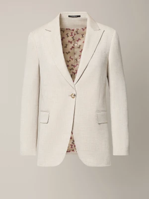 Marynarka Damska Jasnobeżowa Cortona Lancerto