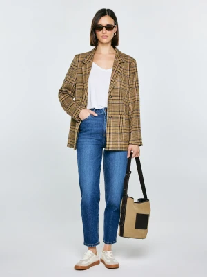 Marynarka damska w kratę Galani 601 BIG STAR