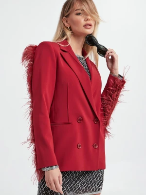 Marynarka damska z piórami PATRIZIA PEPE