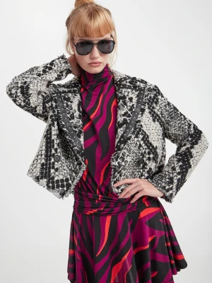 Marynarka damska żakardowa Grisu PINKO