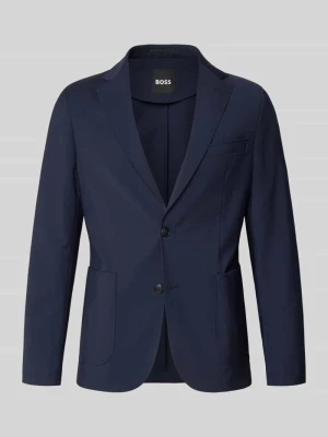 Marynarka do garnituru o kroju regular fit z mieszanki żywej wełny model ‘HANRY’ Boss