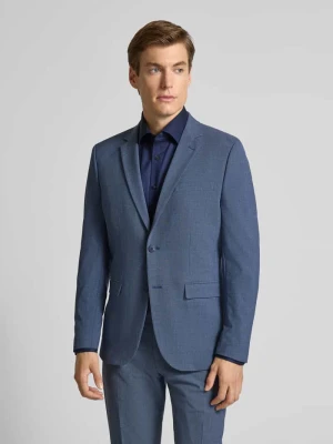 Marynarka do garnituru o kroju slim fit i fasownie performance model ‘SLIM-LIAM’ Selected Homme
