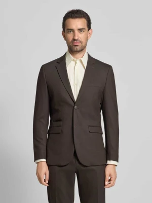 Marynarka do garnituru o kroju slim fit z dodatkiem wełny model ‘NEIL’ Selected Homme