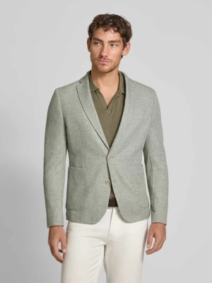 Marynarka do garnituru o kroju slim fit z melanżowego dżerseju s.Oliver BLACK LABEL
