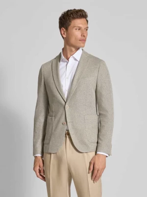 Marynarka do garnituru o kroju slim fit z melanżowego dżerseju s.Oliver BLACK LABEL