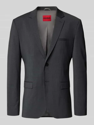 Marynarka do garnituru o kroju slim fit z mieszanki wełny model ‘ARTI’ HUGO