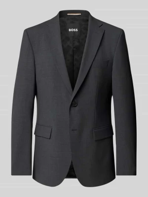 Marynarka do garnituru o kroju slim fit z mieszanki żywej wełny model ‘H-HARVEY-MM-C-NF’ Boss