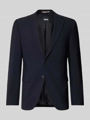 Marynarka do garnituru o kroju slim fit z mieszanki żywej wełny model ‘H-HARVEY-MM-C-NF’ Boss