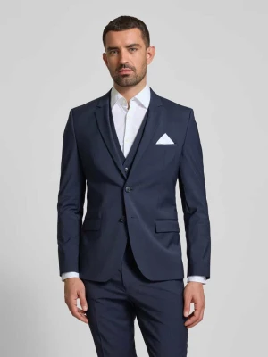 Marynarka do garnituru o kroju super slim fit z mieszanki żywej wełny model ‘ARTIM204X’ HUGO