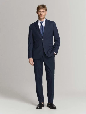 Marynarka garniturowa Milan slim fit ciemnogranatowy - Mężczyzna - - MANGO MAN