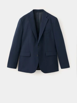 Marynarka garniturowa Milan slim fit ciemnogranatowy - Mężczyzna - - MANGO MAN