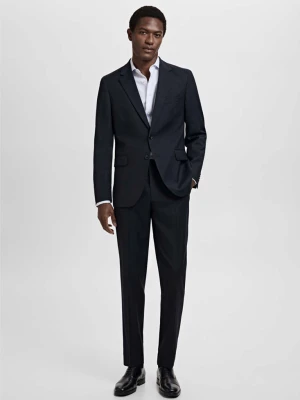 Marynarka garniturowa Milan slim fit granatowy - Mężczyzna - - MANGO MAN
