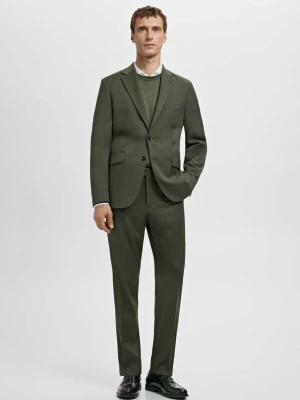 Marynarka garniturowa Milan slim fit khaki - Mężczyzna - - MANGO MAN