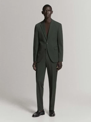 Marynarka garniturowa Milan slim fit khaki - Mężczyzna - MANGO MAN