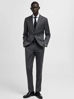 Marynarka garniturowa Milan slim fit szary - Mężczyzna - - MANGO MAN