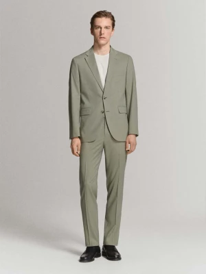 Marynarka garniturowa Milan slim fit zielony - MÄ™Å¼czyzna - - MANGO MAN