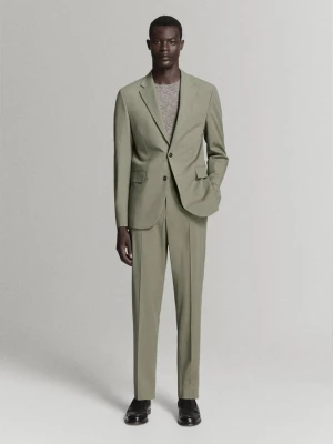 Marynarka garniturowa Milan slim fit zielony - Mężczyzna - - MANGO MAN