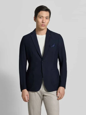 Marynarka garniturowa o kroju regular fit z fakturowanym wzorem model 'Bob' Zuitable