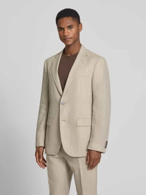 Marynarka garniturowa o kroju regular fit z mieszanka lnu model 'JASPER' Boss