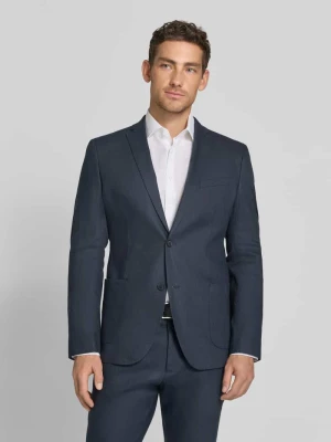 Marynarka garniturowa o kroju regular fit z mieszanki lnu s.Oliver BLACK LABEL