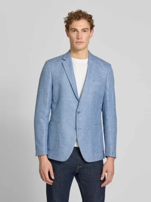 Marynarka garniturowa o kroju regular fit z mieszanki lnu s.Oliver BLACK LABEL