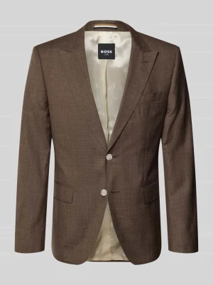 Marynarka garniturowa o kroju regular fit z mieszanki wełny dziewiczej model 'H-HUGE' Boss