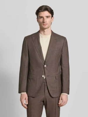 Marynarka garniturowa o kroju regular fit z mieszanki wełny dziewiczej model 'H-HUGE' Boss