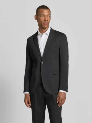 Marynarka garniturowa o kroju slim fit z dodatkiem wiskozy s.Oliver BLACK LABEL