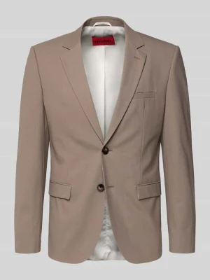 Marynarka garniturowa o kroju super slim fit z mieszanki wełny model 'ARTI' HUGO