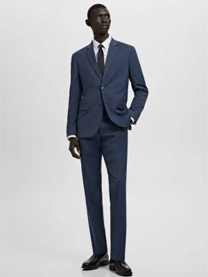 Marynarka garniturowa París super slim fit atramentowy  - Mężczyzna - - MANGO MAN