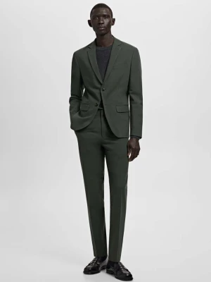 Marynarka garniturowa París super slim fit zielony - Mężczyzna - - MANGO MAN