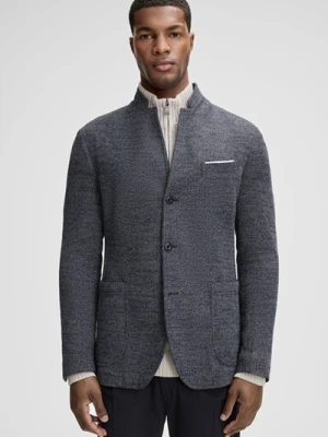 Marynarka Hankez w kolorze melanżowym niebieskim Joop