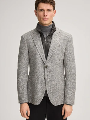 Marynarka Hectic w kolorze jasnoszarym z efektem melanżu Joop