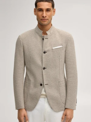 Marynarka Hiro w brązowym wzorze Joop