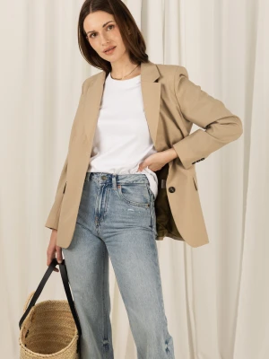Marynarka jednorzędowa damska Grace Beige LAÏF