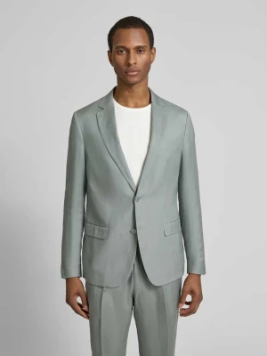 Marynarka lniana o kroju regular fit z brustaszami Antony Morato