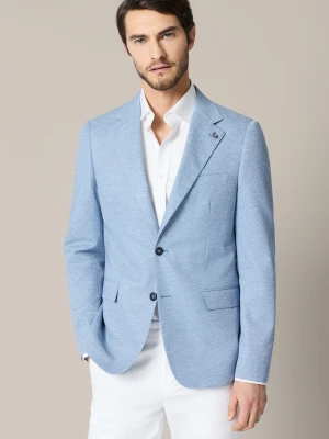 Marynarka Męska Błękitna Madesimo Lancerto