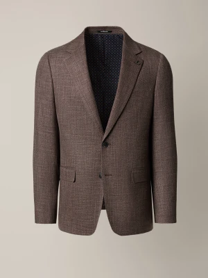 Marynarka Męska Brązowa Aliano Lancerto