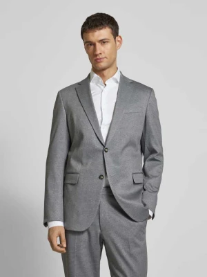 Marynarka męska JOOP! Collection;Elastyczna mieszanka materiałów;Krój slim fit;Model 'Finch';Kołnierz z połami;Listwa guzikowa;Kieszenie na piersi i kieszenie z