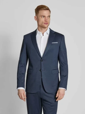 Marynarka męska JOOP! Collection;Mieszanka materiałów z dodatkiem wiskozy;Krój regular fit;Model 'Finch';Kołnierz z połami;Brustasza;Listwa guzikowa;Kieszenie z