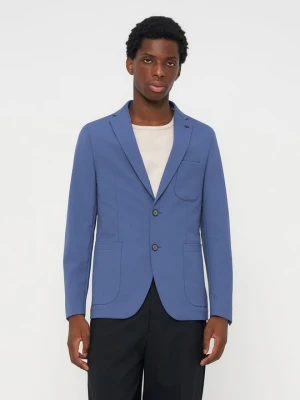 Marynarka Michael Kors niebieski denim
