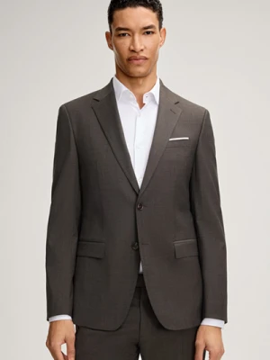 Marynarka modułowa Herby w kolorze ciemnobrązowym z efektem melanżu Joop