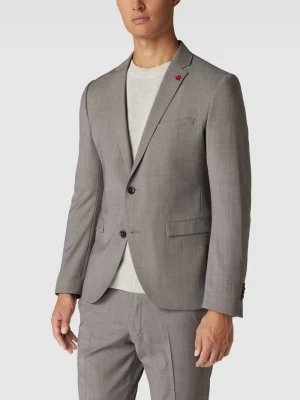 Marynarka na 2 guziki o kroju regular fit z dodatkiem żywej wełny model ‘Cimonopoli’ CINQUE
