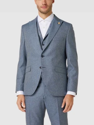 Marynarka na 2 guziki o kroju regular fit z domieszką jedwabiu Wilvorst