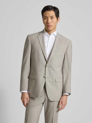 Marynarka na 2 guziki o kroju regular fit z kieszeniami z patką HECHTER PARIS